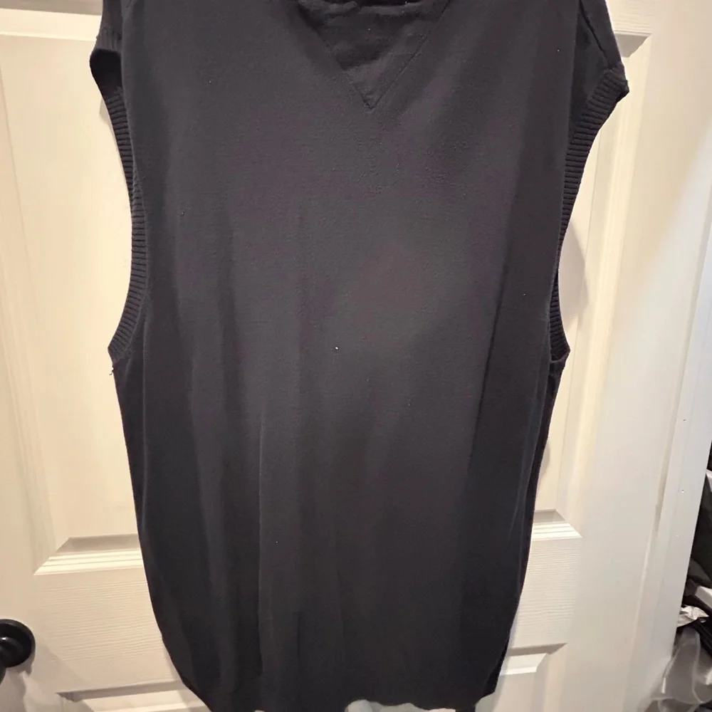 Tommy Hilfiger Blue V-Neck Sweater - Picture 3 of 3